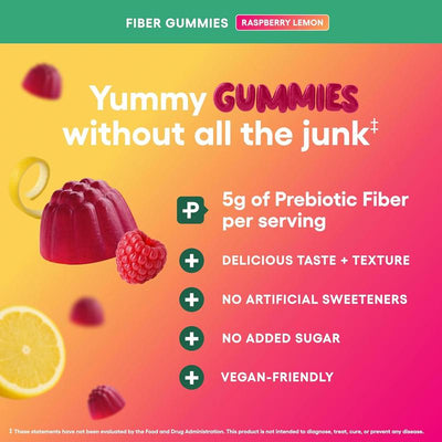 Physician’s Choice Fiber Gummies for Digestive Health & Regularity